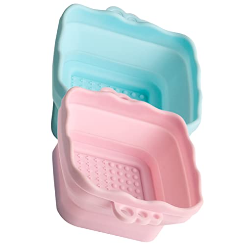 VINTORKY 2stücke Silikon-pinselreiniger-schale Faltbar Zum Reinigen Von Make-up-pinseln Für Lidschatten Und Augenbrauenpinsel Kompakt Und Tragbar Für Reise Und Täglichen Gebrauch VINTORKY 2stücke Silikon-pinselreiniger-schale Faltbar Zum Reinigen Von Make-up-pinseln Für Lidschatten Und Augenbrauenpinsel Kompakt Und Tragbar Für Reise Und Täglichen Gebrauch von VINTORKY