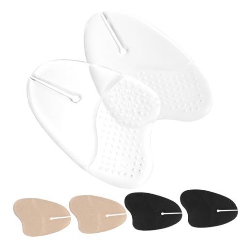 VINTORKY 3 Paare Thong Sandalen Zehenschutz Polster Rutschfeste Stoßdämpfende Zehenkissen für Flip Flops Unsichtbare Komfortable Zehenschoner für Damen und Herren von VINTORKY