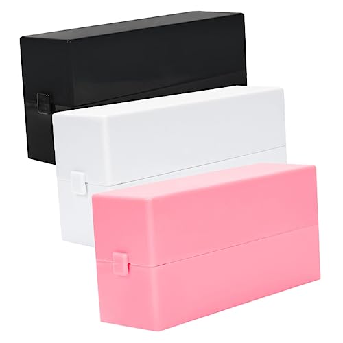 VINTORKY 3stücke Teiliges Nagelbohrer Aufbewahrungsbox Für Polierköpfe Und Praktischer Organizer Für Maniküre Zubehör Für Nail Art Und Nagelstudio von VINTORKY