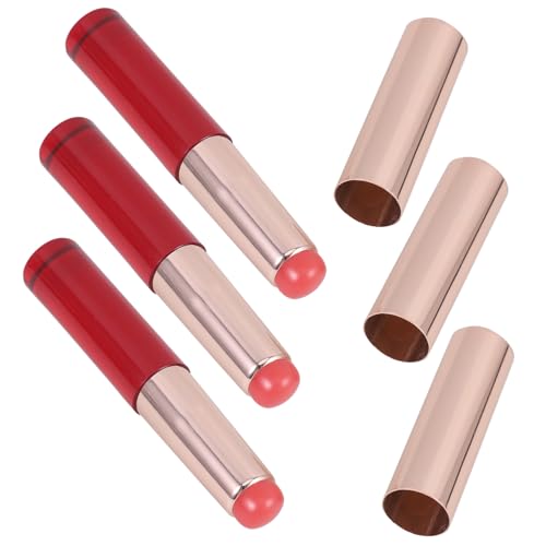 VINTORKY 3stücke Lippenpinsel Für Make-up Lippenstift-applikator Mit Abdeckung Tragbarer Kosmetikpinsel Für Damen Kosmetikpinsel Für Lipgloss Und Lippenbalsam von VINTORKY