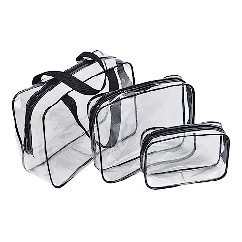 VINTORKY 3 Stücke Kulturbeutel Make-up Fall Schwarz Make-up Fall Kulturbeutel Mädchen Tasche VINTORKY 3 Stücke Kulturbeutel Make-up Fall Schwarz Make-up Fall Kulturbeutel Mädchen Tasche von VINTORKY