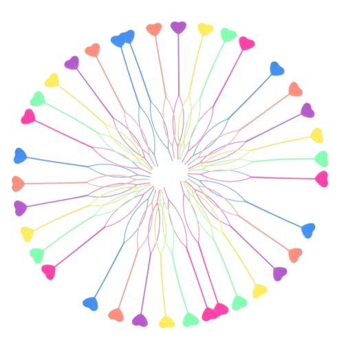 VINTORKY 30stücke Haarschwanz-tools Zum Stylen Herzförmige Haar Braid Werkzeuge Für Mädchen Haarzopf-accessoires Und Flecht-tool Zum Selbstgestalten Von Frisuren von VINTORKY