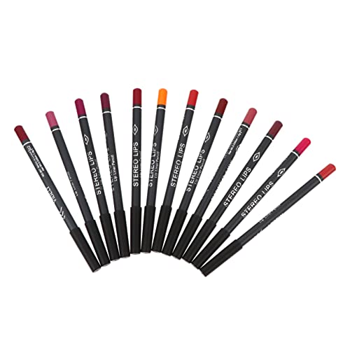VINTORKY 36 Stück Lipliner Wasserdichter Eyeliner Stift Weibliche Lippen Wasserfester Lippenstift Lippenformungsstift Make Up Set Make Up Zubehör Wasserdichter Eyeliner Stift Make von VINTORKY