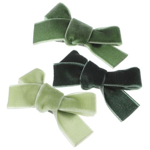 VINTORKY 3 Stück Haarspangen für Mädchen Schleifen Clips Süße Haarschmuck für Kinder Farbenfrohe Haaraccessoires für Partys und Alltag von VINTORKY