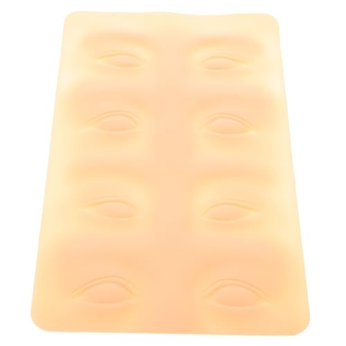 VINTORKY Eyeliner Übungs-praxishaut Für Make-up-training Wiederverwendbare Fake Skin Blätter Für Anfänger Und Tattoo-künstler Lebensmittelechtes Material Für Augenbrauen Und von VINTORKY