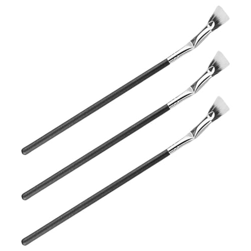 VINTORKY 3stücke Teiliges Faltbare Fan-wimpernbürsten Für Präzise Mascara-anwendung Weiche Borsten Für Gleichmäßigen Auftrag Für Augen-make-up Und Wimpernverlängerungen von VINTORKY