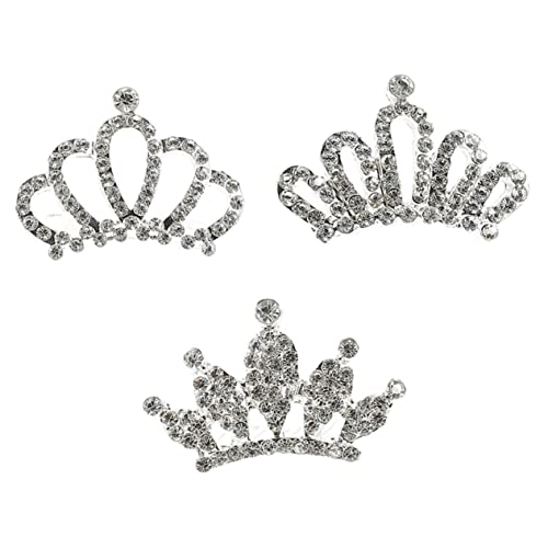 VINTORKY 3stücke Junge Mädchen-rhinestone Haar-accessoires Mädchen-haarspangen Für Besondere Anlässe Langlebig Und Hautfreundlich Für Fotoshootings Und Partys von VINTORKY