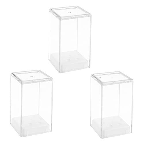 VINTORKY 3stücke Aufbewahrungsbox Für Nagelschleifbits Maniküre-schleifkopfbox Nagelbohrer- Nagelbohrer-bithalter Organizer Für Nagelkunstwerkzeuge Schleifen Bits Lagerung Box Für von VINTORKY