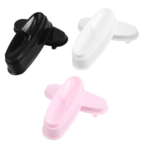 VINTORKY 3stücke Dip-puder-organizer Mit Recycling-tablett Tragbarer Puder-dip-box Für French-maniküre Abfall Wiederverwendbar Geeignet Für Mobile Nageldienste Und Heimgebrauch von VINTORKY