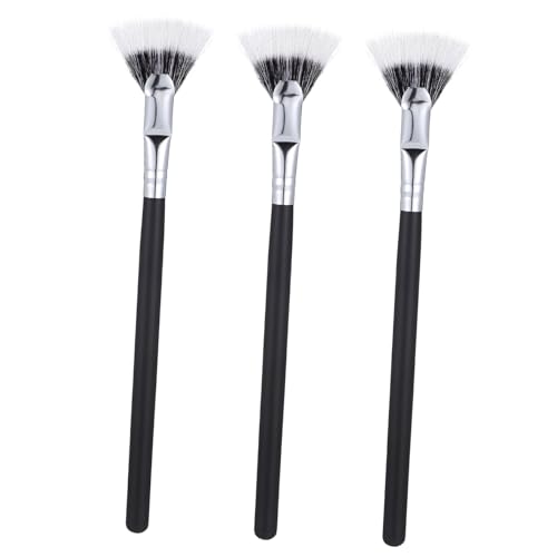 VINTORKY 3stücke Teiliges Lash Fan Pinsel Für Augenbrauen Und Wimpern Vielseitige Mascara-bürsten Für Perfektes Augen-make-up Sanfte Anwendung Und Klumpenfreies Ergebnis von VINTORKY