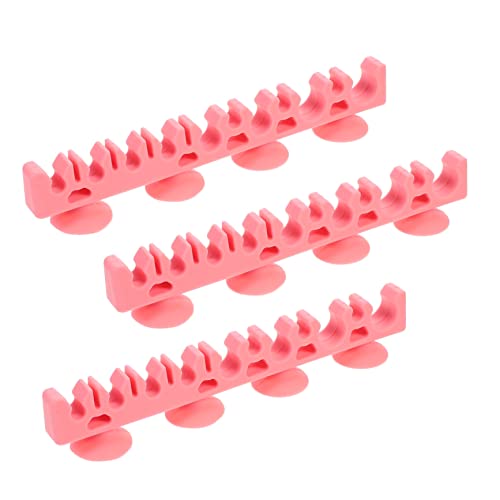 VINTORKY 3stücke Teiliges Make-up Pinselhalter Mit Saugnäpfen Praktischer Organizer Für Kosmetische Werkzeuge Trocknen Und Aufbewahren Von Make-up-pinseln von VINTORKY