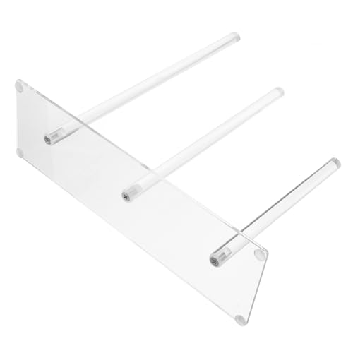 VINTORKY 3stufe Acryl Haargummi Organizer Klarer Aufbewahrungsständer Für Haargummis Und Haarschmuck Für Damen Und Teenager Platzsparendes Design Einfache Montage Und Ansprechende VINTORKY 3stufe Acryl Haargummi Organizer Klarer Aufbewahrungsständer Für Haargummis Und Haarschmuck Für Damen Und Teenager Platzsparendes Design Einfache Montage Und Ansprechende von VINTORKY
