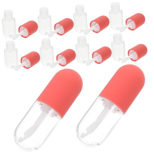 VINTORKY 4 5 Ml Mini-lipgloss-tuben-set Matter Lipgloss-behälter Kappe Für Frauen Und Mädchen Tragbar Modisch 10er-packung von VINTORKY
