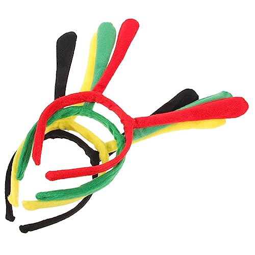 VINTORKY 4 Stück Biene Tentakel Haarbänder -kostüm Für Plüsch Bausatz Stirnbandantenne Bug-antennen-stirnband Bienenantennen Gummiartig Reifen Spielmatte Gesicht Plastik von VINTORKY