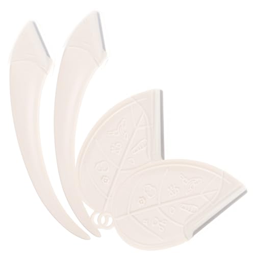 VINTORKY 4stücke Augenbrauenrasierer Tragbarer Gesichtsrasierer Augenbrauenschaber Für Frauen Kosmetiktaschen Reise Beauty Tools Geschenkidee von VINTORKY