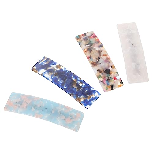 VINTORKY Modische Frauen Clip Haar Clips 4 Stücke Essigsäure Haar Barrettes Frühling Haarnadeln Legierung Haarnadeln Mädchen VINTORKY Modische Frauen Clip Haar Clips 4 Stücke Essigsäure Haar Barrettes Frühling Haarnadeln Legierung Haarnadeln Mädchen von VINTORKY