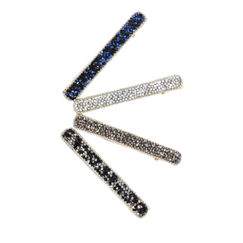 VINTORKY 4 Stück Teiliges Wasser Haarklammern in Weiß Blau Schwarz Bobby Pins Haarschmuck Accessoires für Damen und Mädchen Langlebige Haarspangen für Alltag und Besondere Anlässe von VINTORKY