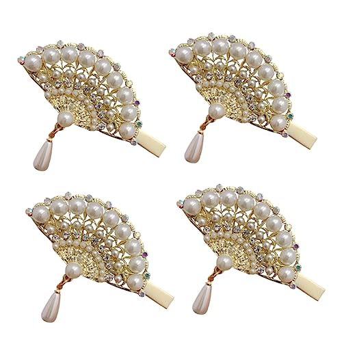 VINTORKY 4 Stück Vintage Haarklammern Fan Haarschmuck für Damen Haaraccessoires für Alltag und Besondere Anlässe Leicht und Tragbar für VINTORKY 4 Stück Vintage Haarklammern Fan Haarschmuck für Damen Haaraccessoires für Alltag und Besondere Anlässe Leicht und Tragbar für von VINTORKY