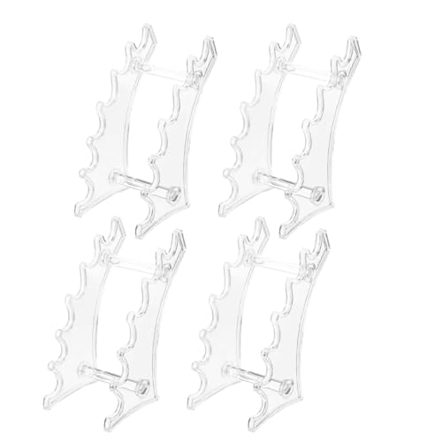 VINTORKY 4er-pack Schreibtisch-bleistifthalter Acryl-augenbrauenstift-rack Einfacher Schreibstiftehalter Lipgloss-display von VINTORKY