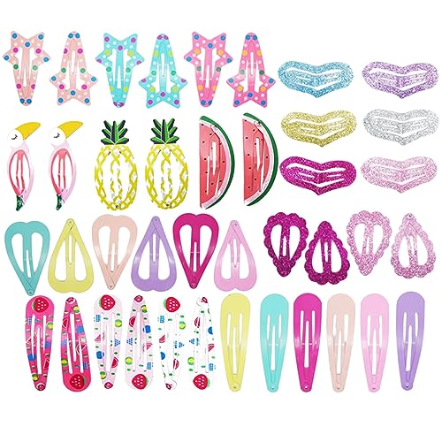 VINTORKY 40stücke Teiliges Bunter Frucht-haarspangen Für Junge Mädchen Praktische Und Stilvolle Haarschmuck Für Feste Partys Und Alltag Langlebig Und Farbenfroh Für Kleine Mädchen von VINTORKY