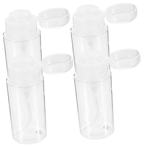 VINTORKY 4stücke Pumpspender Für Nagellackentferner Leere Flaschen Mit Druckpumpe Wiederverwendbar Für Make-up Entferner Und Kosmetikflüssigkeiten von VINTORKY