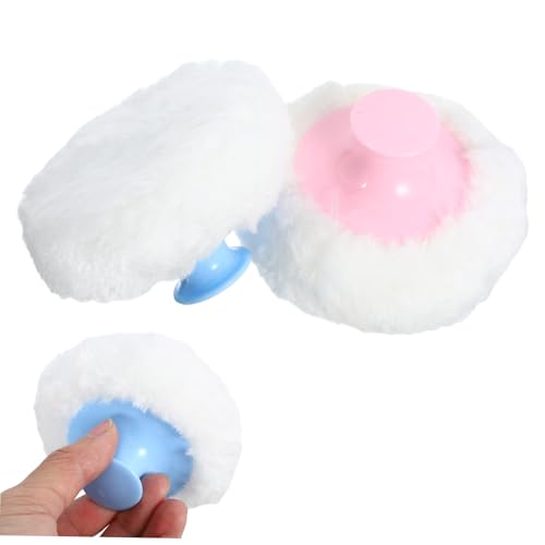 VINTORKY 4stücke Puderquaste Talkum Für Körperpflege Leicht Tragbar Für Junge Mädchen Und Erwachsene Einfache Und Sanfter von VINTORKY