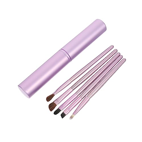 VINTORKY Eyeliner-Pinsel 5 Stk Lidschattenpinsel aus Rosshaar Make-up Pinsel Make-up-Tools Augenwerkzeugpinsel Make-up-Pinsel für Frauen Schminkpinsel für Mädchen bilden Lidschatten Pinsel von VINTORKY