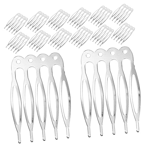 VINTORKY 50 Stück Kamm mit 5 Zähnen Haarseitenkämme für Frauen Haarspangen für Damen Haarschmuck Damen Zubehör Stifte haar spangen haarclips Braut Haarkamm Metallhaarklammern Eisen Silver VINTORKY 50 Stück Kamm mit 5 Zähnen Haarseitenkämme für Frauen Haarspangen für Damen Haarschmuck Damen Zubehör Stifte haar spangen haarclips Braut Haarkamm Metallhaarklammern Eisen Silver von VINTORKY