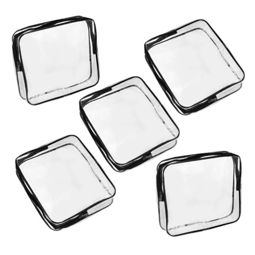 VINTORKY Kosmetikbeutel 5st Flugzeug Flüssigkeiten Beutel Kulturtasche Zum Aufhängen Kosmetiktasche Damen Kosmetiktasche Mit Fächern Reisekosmetiktasche Klar Flüssigkeiten Beutel Handgepäck von VINTORKY