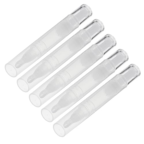 VINTORKY 5stücke Leere Lip Gloss Flaschen Tragbare Kosmetikbehälter Für Reisen Leichte Und Haltbare Tuben Für Diy Lippenstift Und Tägliche Nutzung von VINTORKY