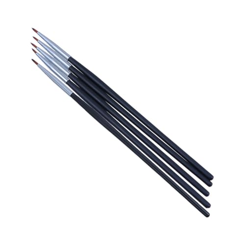 VINTORKY 5stücke Lidschatten Und Eyeliner-pinsel Für Make-up Anwendung Lippenstift Und Lidschatten Komfortabel Und Einfach Zu Bedienen von VINTORKY