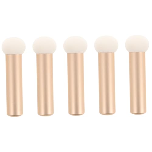 VINTORKY 5stücke Concealer-pinsel Für Augen-make-up Kosmetik-applikatorpinsel Mit Griff Flüssige Grundierung Pinsel Make-up Zubehör Für Damen Professioneller Für Konturierung von VINTORKY