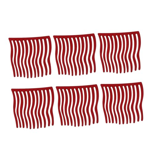 VINTORKY 6stücke Haarkamm Clips Damen Haar Styling Werkzeug Haarspange Für Alltag Party Urlaub von VINTORKY