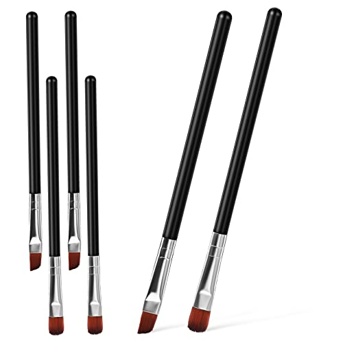 VINTORKY Komplettes Make-up-set 6-teilig Augenbrauenpinsel-set Abgewinkelte Flache Spitzen Zum Verblenden Von Lidschatten Und Eyeliner VINTORKY Komplettes Make-up-set 6-teilig Augenbrauenpinsel-set Abgewinkelte Flache Spitzen Zum Verblenden Von Lidschatten Und Eyeliner von VINTORKY