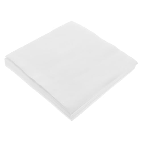 VINTORKY 60 Stück Gesichtstuch kosmetik handtücher Make-up-Waschlappen Waschlappen für den Körper Waschlappen zum Waschen des Gesichts tägliche Gesichtshandtücher mit Gesicht Vlies Weiß von VINTORKY