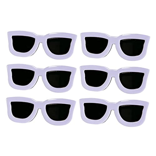 VINTORKY 6stücke Teiliges Sonnenbrille Haarklammern Für Mädchen Lustige Haarspangen Trendigem Design Zur Verschönerung Von Frisuren Für Einen Energischen Look Für VINTORKY 6stücke Teiliges Sonnenbrille Haarklammern Für Mädchen Lustige Haarspangen Trendigem Design Zur Verschönerung Von Frisuren Für Einen Energischen Look Für von VINTORKY