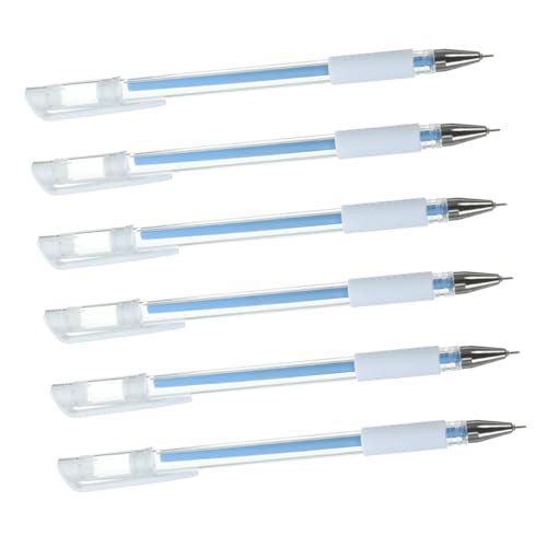 VINTORKY 6st Beauty-stift Chirurgischer Markierungsstift Körperkunst Stifte Positionsmarkierung Für Tätowierungen Augenbrauenstift Temporäre Tätowierungsmarker Für Die Haut Plastik Sky-blue von VINTORKY