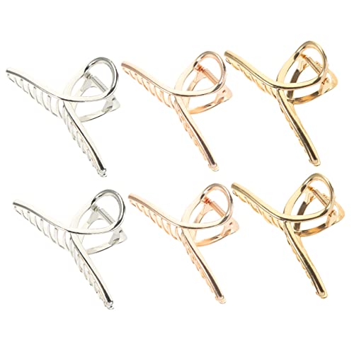 VINTORKY 6stücke Haarklammern Für Frauen Und Mädchen Rutschfeste Haar Clips Haarschmuck Aus Hochwertigem Material Geeignet Für Dünnes Dickes Haar Zum Einkaufen Reisen Für von VINTORKY