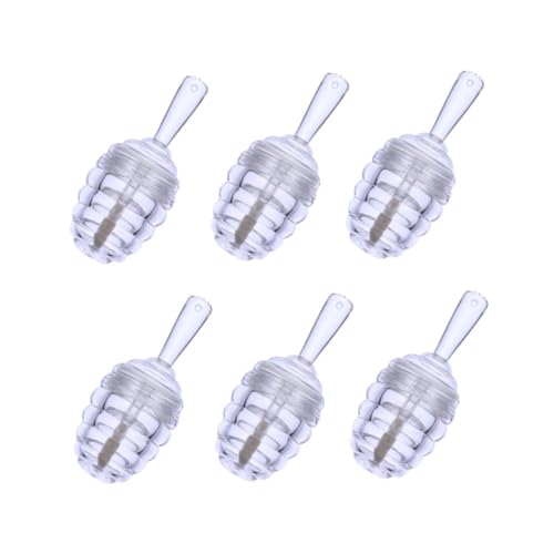 VINTORKY 6stücke Mini Beehive Lip Gloss Röhrchen Transparent Leckagefrei Für Lippenbalsam Und Lipgloss Für Reise Und Aufbewahrung von VINTORKY