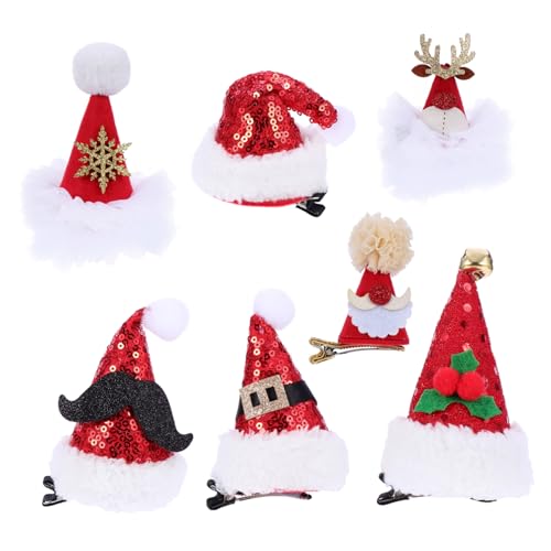 VINTORKY Weihnachts-haarschmuck-set Mit Clips Und Pailletten Für Die Weihnachtsdekoration von VINTORKY