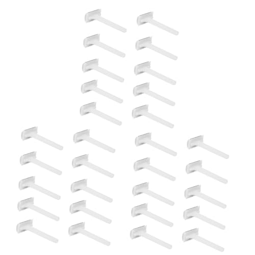 VINTORKY 75 Stück Teiliges Einwegrasierer Doppelschneidige Rasierer für Präzises Rasieren für Körperhaare und Bereiche Sicher und Hautschonend Weiß von VINTORKY