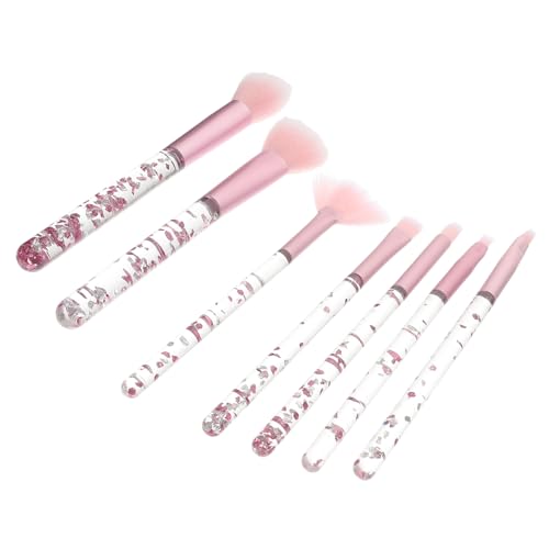 VINTORKY 7stücke Teiliges Reise-make-up Pinselset Für Frauen Tragbare Kosmetikwerkzeuge Elegantem Für Einfache Auftragen Von Lidschatten Und Lippenstift von VINTORKY