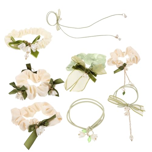 VINTORKY Pferdeschwanzhalter 8-teilig Hochelastische Haargummis Keine Beschädigung Der Haarbänder Haar-accessoires-set Für Mädchen von VINTORKY