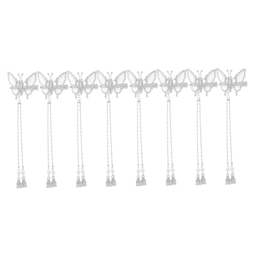 VINTORKY 8 Stück Schmetterlings-haarnadeln – Haarspangen Aus Metall Mit Flatternder Quaste, Süße Haarspangen Für Und Mädchen, Styling-zubehör von VINTORKY