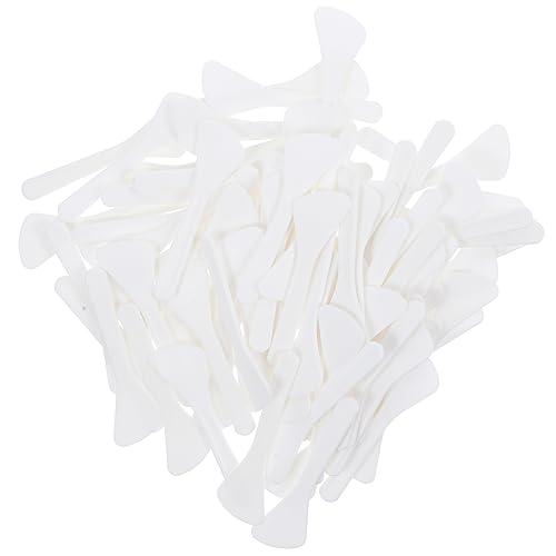 VINTORKY 80 Stück Unterverpackungslöffel Make Up Puder Gesichtsspatel Schaufeln Hautpflege Tools Maskenlöffel Cremespatel Kosmetiklöffel Hautpflegespatel Löffel Kosmetiklöffel Pp von VINTORKY