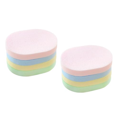 VINTORKY 8stücke Gesichtsreinigungsschwämme Verdickte Make-up-entferner-pads Geschmeidige Gesichtswaschschwämme Für Hauttypen Zum Peeling Und Entfernen Von von VINTORKY