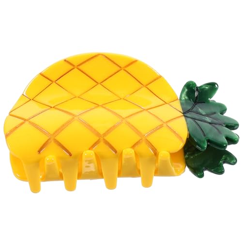 VINTORKY Erdbeergreifer Haarschmuck Aus Ananas Klauenclips Für Dünnes Haar Süße Haarklammer Mädchen-klauenklammer Backenclip Mit Starkem Halt Essigsäure Kopfbedeckung Erdbeere Fräulein von VINTORKY