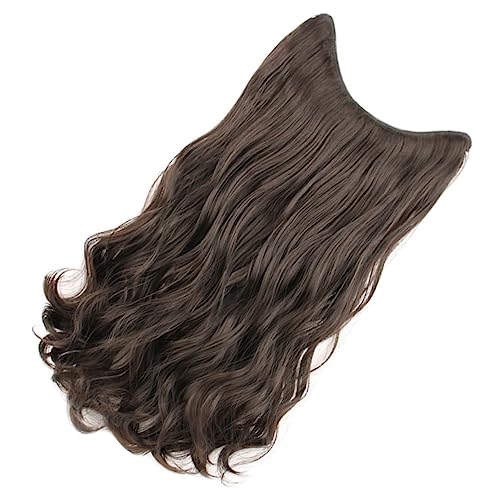 VINTORKY Haar-accessoires Mädchen Clip in Extensions Echthaar Echthaar Extensions Für Frauen Haarteil von VINTORKY