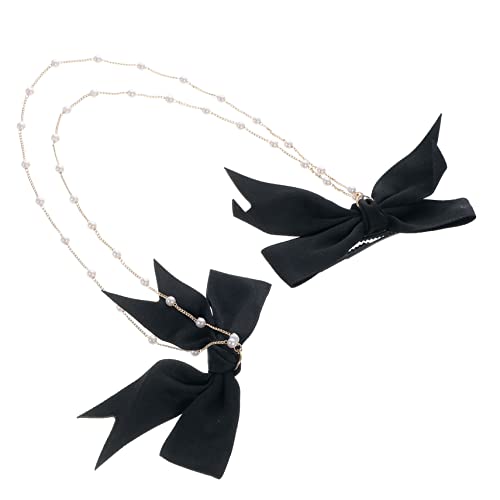 VINTORKY Damen Haarklammern mit Perlen und Quasten Haarspangen für Hochzeiten Besondere Anlässe und Täglichen Gebrauch Modisches Haarschmuck Accessoire von VINTORKY