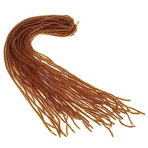 VINTORKY Dirty Little Braids Synthetische Dreadlock Verlängerungen Damen Haarteil Herren Dreadlock Verlängerungen Doppelendige Dreadlock Verlängerungen Natürlich Aussehende von VINTORKY